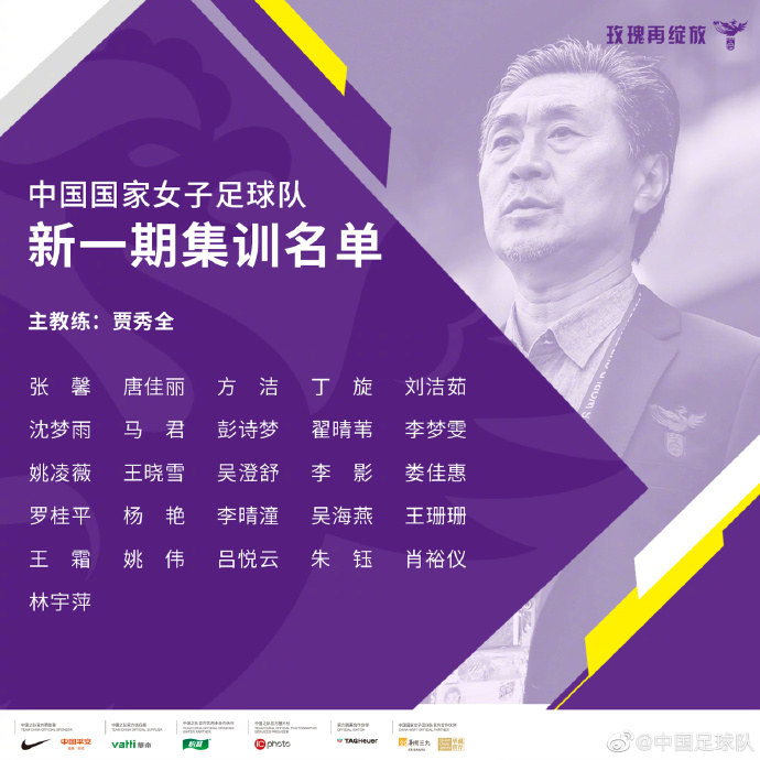 王霜领衔中国女足26人集训名单 将全力备战奥预赛