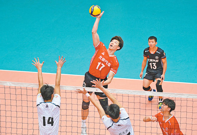 全国男排锦标赛决出四强