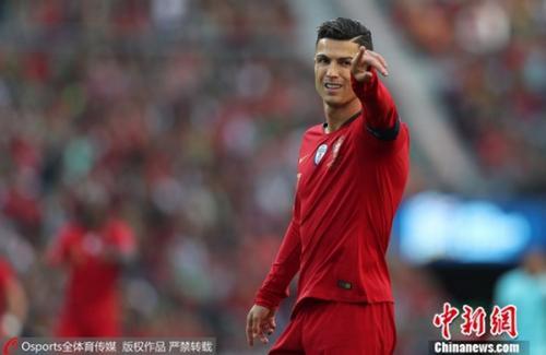 资料图为C罗。 图片来源:Osports全体育图片社 资料图为C罗。 图片来源:Osports全体育图片社