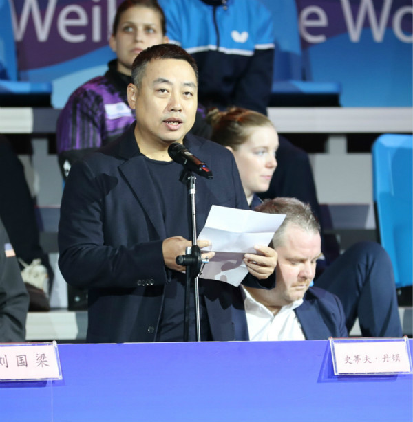 女乒世界杯在威海开幕刘国梁：我们在见证伟大时刻