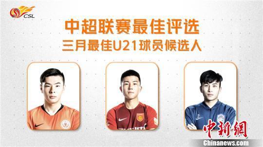 陶强龙(中)被评为2019年3月度中超最佳U21球员候选人 陶强龙(中)被评为2019年3月度中超最佳U21球员候选人
