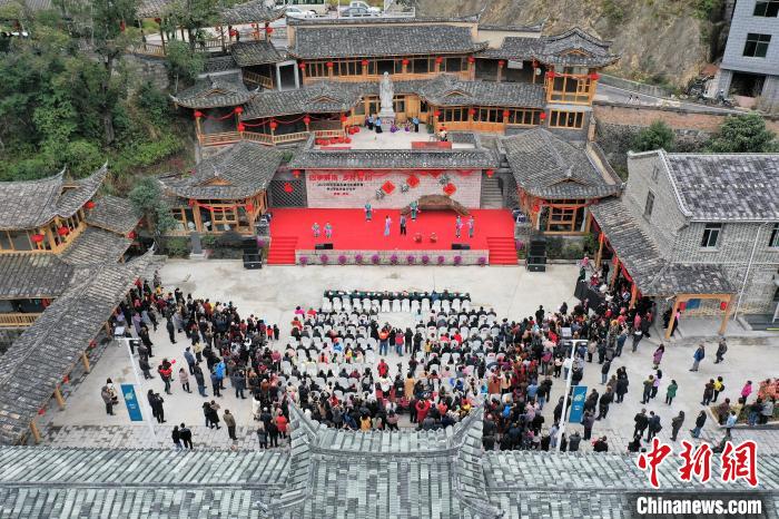 图为寿山乡茶盐古道文化节。屏南县融媒体中心 供图 图为寿山乡茶盐古道文化节。屏南县融媒体中心 供图
