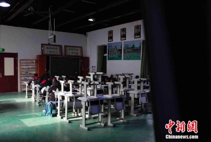 孩子们正在上课。李霈韵 摄 孩子们正在上课。李霈韵 摄
