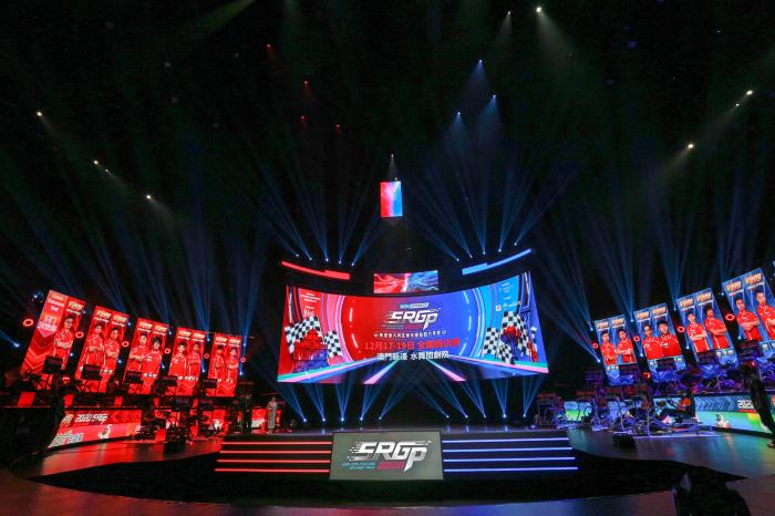 2020粤港澳大湾区赛车模拟器大奖赛总决赛现场 主办方供图