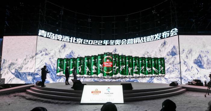 青岛啤酒“冰雪罐”。 青岛啤酒“冰雪罐”。