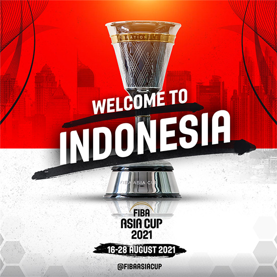 国际篮联：印度尼西亚成为2021年国际篮联亚洲杯主办国