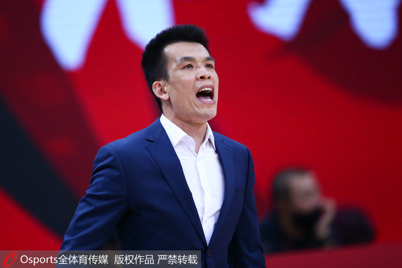 北京队主教练解立彬