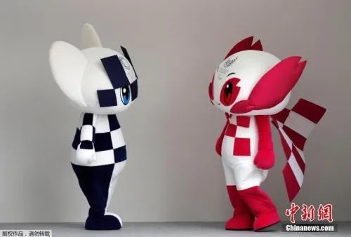 资料图：东京奥组委正式公布奥运会和残奥会吉祥物的名称分别为“Miraitowa”和“Someity”。