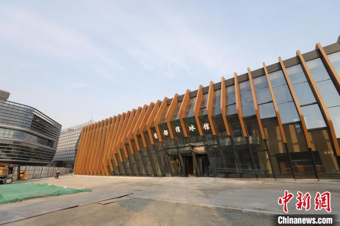 首都滑冰馆外观。 北京市重大办供图 摄 首都滑冰馆外观。 北京市重大办供图 摄