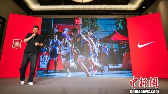 资料图:2019年中国三对三篮球联赛启动仪式 资料图:2019年中国三对三篮球联赛启动仪式