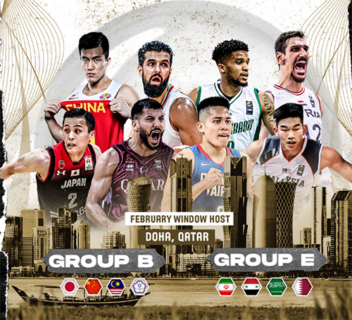 国际篮联：2021年国际篮联亚洲杯预选赛B组比赛将移至卡塔尔举办