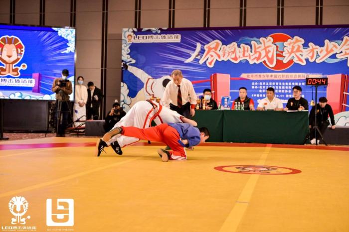 小选手在比赛中。赛事主办方供图