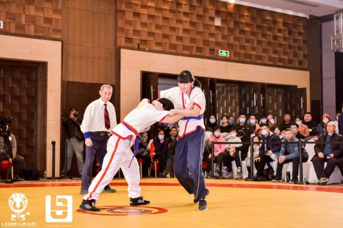 小选手在比赛中。赛事主办方供图