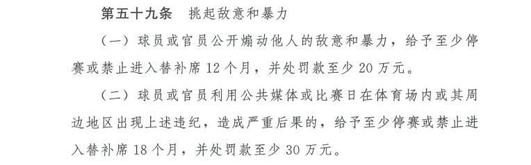 足协：禁止利用公共媒体挑起敌意