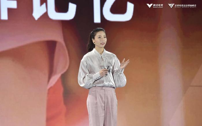 魏秋月在活动现场。主办方供图。 魏秋月在活动现场。主办方供图。