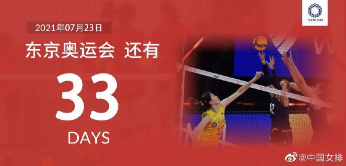 图片来源:中国女排官方微博。 图片来源:中国女排官方微博。