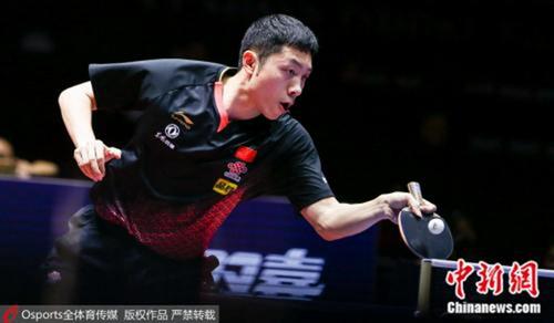 资料图:许昕在比赛中。图片来源:Osports全体育图片社 资料图:许昕在比赛中。图片来源:Osports全体育图片社