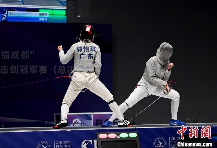 郭怡琪以往参加比赛照片(资料图)。 南沙区政府供图 郭怡琪以往参加比赛照片(资料图)。 南沙区政府供图