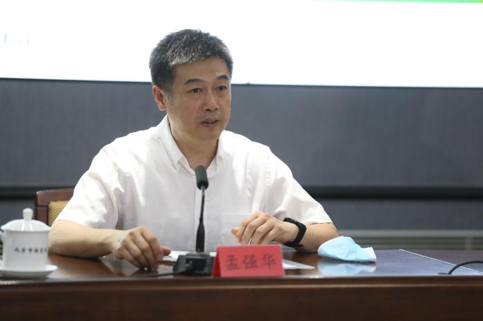 北京市体育局副局长孟强华。图片来源:北京市体育局供图 北京市体育局副局长孟强华。图片来源:北京市体育局供图
