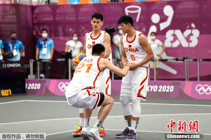 中国三人男篮。 中国三人男篮。