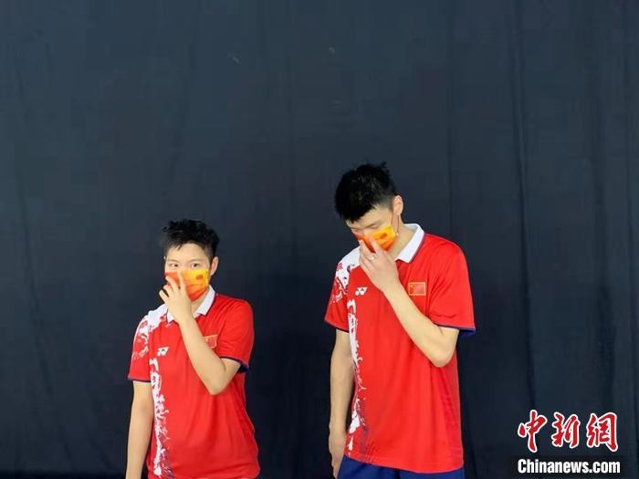 中国组合王懿律/黄东萍。中新网 卞立群 摄 中国组合王懿律/黄东萍。/p中新网 卞立群 摄