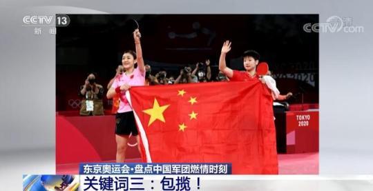 三大关键词盘点东京奥运会中国军团燃情时刻!